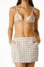 Skirt Ophelia Monogram Ivory