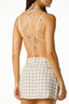 Skirt Ophelia Monogram Ivory