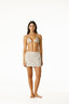 Skirt Ophelia Monogram Ivory