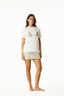 Shirt Ostra Monogram Ivory