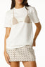 Shirt Ostra Monogram Ivory