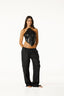 Top Stella Sequin Deep Black