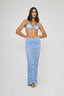 Skirt Agne Light Blue