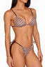 Top Sofia Vichy Brown