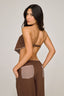 Top Andrea + Pants Amaru Chocolate Brown