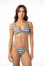 Top Georgina Blue Stripe