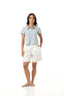 Shirt Lorenza Dusty Blue
