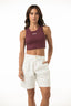Shirt Alondra X3 Cool Grey/Dusty Blue/Burgundy
