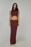 Top Daniella Burgundy