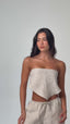 Top Andrea + Pants Azucena Sand