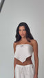 Top Andrea + Pants Amaru White